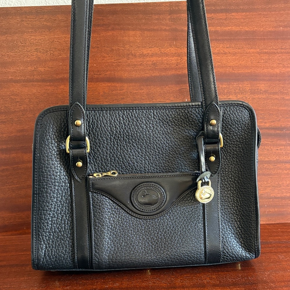 Dooney & Bourke Black Leather Shoulder Bag